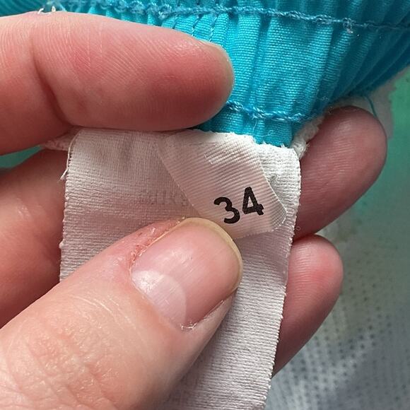 Vintage Y2K Quicksilver Board Shorts Swim Trunks Size 34 - Picture 9 of 14